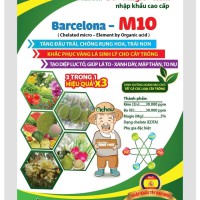 Phân bón Vi lượng Barcelona -M10 gói 100gr