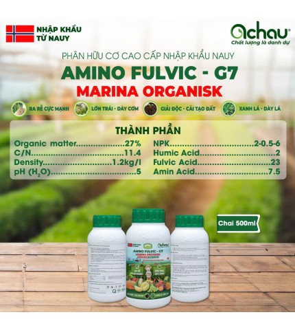 Amino Fulvic G7- chai 500ml