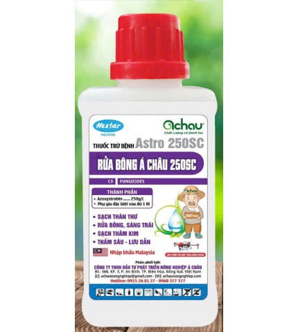 Thuốc Trừ Bệnh RỬA BÔNG Á CHÂU 250SC - chai 200ml
