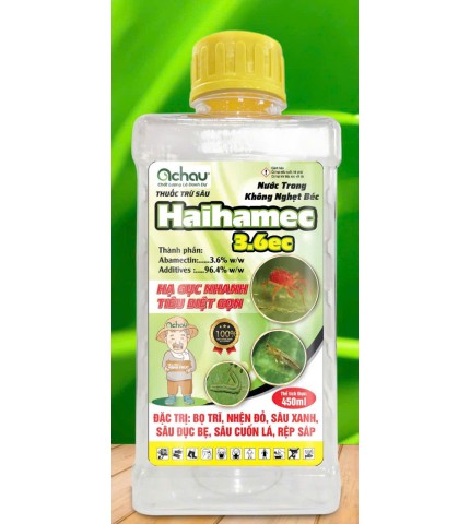 3.6 Nước Trong Haihamec Á Châu - Chai 450ml